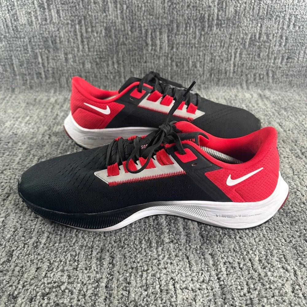 Nike Air Zoom Pegasus 38 Ohio State Buckeyes Mens 13 Black Red DJ0837-001